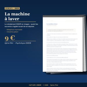 Fiche EMDR - La machine à laver - Métaphore clinique - Sylvie Filet Psychologue EMDR